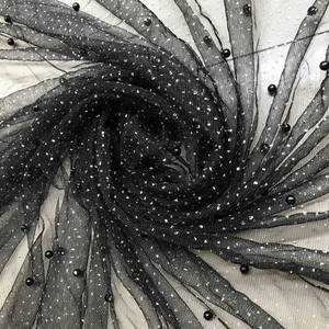 Poudre Nail Bead <span class=keywords><strong>Spray</strong></span> Or et Argent Perle Nail Bead Gaze Tissu Robe Gaze Matériel - Product Image 2