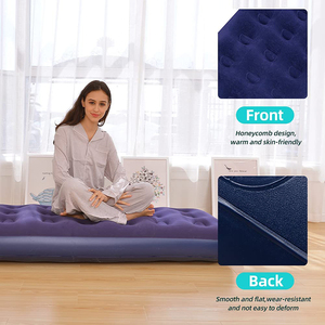 Kasur Angin Berkualitas Tinggi Harga Pabrik Cina, Kasur Angin Tiup untuk Perjalanan, Luar Ruangan, Rumah, Kasur Tiup - Product Image 4