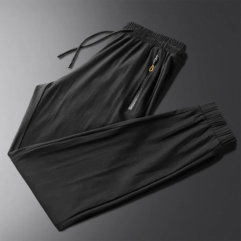 Men Sportswear Tracksuit Bottoms Skinny Mens Joggers Casual Pants Fitness Trousers Black Gyms Jogger Track Pants