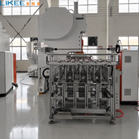 Machine automatique de fabrication de contenants en aluminium, cadre en C de 63 tonnes pour 1065L LK-T63