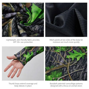 Haut de pêche personnalisable à manches longues, dernière conception, imprimé par transfert thermique, protection UPF 50+ anti-UV, en polyester, pour tournois - Product Image 6