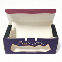 Boîtes en papier personnalisées recyclables pour scones, emballages pour gaufres françaises, biscuits et bagels pour boulangeries (vente en gros)