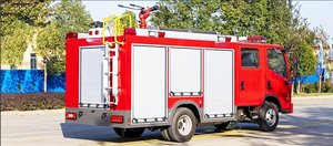 Foton Mini 2500L Nueva condición 4x2 Camión de rescate contra incendios con tanque de agua Tipo de combustible diésel - Product Image 4