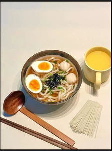 Noodles Udon Istantanei Halal Essiccati, Realizzati con Farina di Grano Premium, Prezzo all'Ingrosso 300g, HACCP BRC OEM - Product Image 6