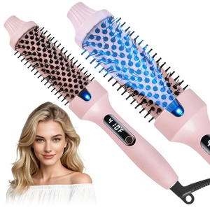 Cepillo Profesional para Alisar el Cabello - Estilizador con 5 Niveles de Calor Ajustables para Uso en Salón y en Casa - Product Image 1