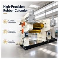Extrudeuse à calandre en caoutchouc personnalisable avec largeur de fente réglable pour matériaux composites polymères spécialisés