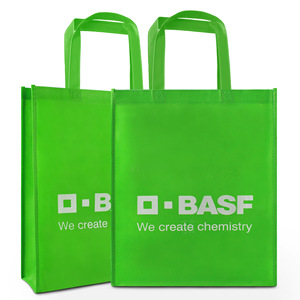 Sac à poignée personnalisé en non-tissé léger et réutilisable, avec bords contrastés et logo imprimé, idéal pour la promotion de marque lors des <span class=keywords><strong>Tech</strong></span> Summits - Product Image 4