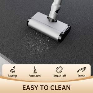 36 \ "X 48 \" All-Season Impermeable Interior/Exterior Heavy Duty Felpudo Bajo Perfil Fácil Felpudo para Entrada <span class=keywords><strong>Patio</strong></span> Estilo Moderno - Product Image 5