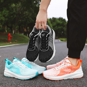 Chaussures de sport décontractées pour hommes, légères et respirantes, en maille, à lacets, pour pieds larges, grande taille - Product Image 5