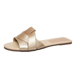 Sandalias Planas con Tiras Coloridas ZABA, Sandalias de Moda para Mujer, Estilo Mule, para Uso Diario en Interiores y Exteriores - Product Image 4