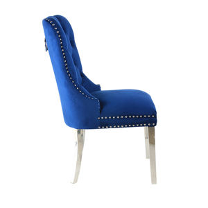 Inicio Comedor Muebles Sillas Luz Lujo Azul Restaurante Top 6 Sillas de comedor - Product Image 4