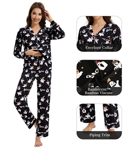 Pyjama de Noël pour femme en stock – Liquidation à prix réduit – Vêtement de nuit de fête – Pièce unique disponible – Prêt à être expédié - Product Image 4