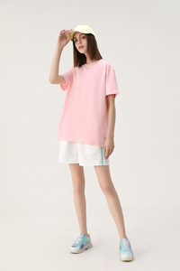 T-shirts vierges en coton 100% tissé, vente en gros, logo personnalisé imprimé, événements, pour hommes, couleur unie noir et blanc - Product Image 4