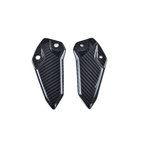 Protectores de Talón de Fibra de Carbono Seca 3K para Kawasaki ZX25R Ninja 2020-2025, Ligeros y de Ajuste Directo - Product Image 2