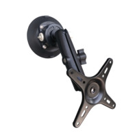 Ventouse à tête sphérique 1 ''avec support de pompe à vide Bras de montage pour caméra Support de téléphone pour pare-brise de voiture Aspiration forte pour Go Pro Ram