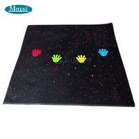 Équipement de salle sensorielle avec lumières à fibres optiques interactives, tapis à fibres optiques LED, tapis lumineux étoilés pour enfants