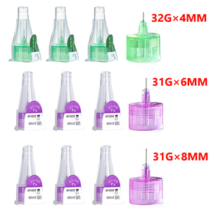 Aguja estéril para inyección tipo Magic Pen de 32G y 4 mm, aguja desechable para inyección de péptidos de 31G, 5 mm, 6 mm, 8 mm - Product Image 5
