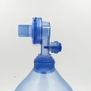 Thở Oxy Tay Hồi Sức Medic BVM PVC Xách Tay Dùng Một Lần Ambu Túi Người Lớn Kit Resuscitator - Product Image 6
