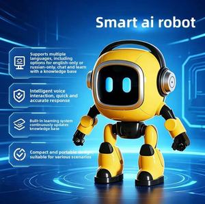 Robot de bureau interactif intelligent à <span class=keywords><strong>intelligence</strong></span> <span class=keywords><strong>artificielle</strong></span> pour enfants, robot éducatif interactif parlant, jouet robot racontant des histoires pour enfants - Product Image 1