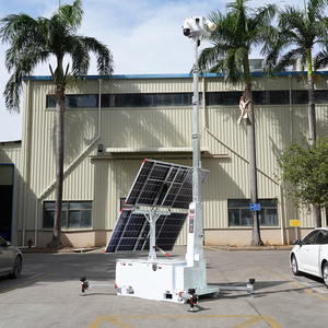 หอคอยกล้องวงจรปิดพลังงานแสงอาทิตย์ Biglux AI พร้อมแผงโซลาร์เซลล์ 2x450W/600W ระบบความปลอดภัยแบบเคลื่อนที่พร้อม WIFI  รถพ่วงกันน้ำมาตรฐาน IP65 ใช้งานได้นาน 4-5 <span class=keywords><strong>วัน</strong></span> - Product Image 1