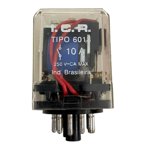 รีเลย์โซลิดสเตทแบบใหม่ รุ่น ICR Tipo 60.13 80Vcc 10A 250Vca 3 ขา 125Vca 11 ขา 10A ประเภท 6013 I.C.R. รีเลย์ - Product Image 2