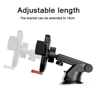 Support universel de téléphone portable pour voiture, nouveau, accessoire de haute qualité, rotatif à 360 degrés, pour ventouse de voiture