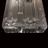 Boîte en plastique blister recyclé avec gaufrage pour emballage de desserts alimentaires pour Napoleon Cakeslice Puff Tiramisu Hamburger-Jelly