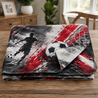 Couverture en flanelle personnalisée pour club