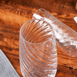 Flûtes à vin en cristal créatives en gros, verres à vin sans pied torsadés pour l'eau, le whisky, les verres de <span class=keywords><strong>dégustation</strong></span> - Product Image 4