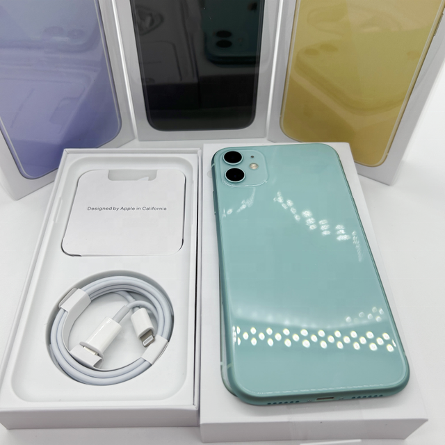 All Stock Phone 11 128GB Unlocked Second Hand Mobile Refurbished Used Phones Smartphones OLED Display