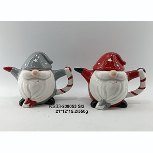 Taza de café de Chocolate caliente de Navidad, <span class=keywords><strong>tazas</strong></span> de viaje hechas a mano minimalistas 3D, decoraciones para fiestas, favores de fiesta, <span class=keywords><strong>tazas</strong></span> <span class=keywords><strong>grandes</strong></span> de cerámica - Product Image 3