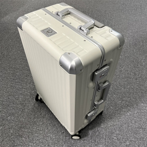 2024 phong cách mới TSA phê duyệt Vali hợp kim nhôm khung + PC bề mặt xe đẩy Túi TSA kết hợp khóa 24 inch Vali - Product Image 4