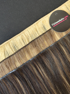 Extensions de cheveux naturels vierges vietnamiens de qualité supérieure pour salon professionnel, tissage Genius, noir naturel - Product Image 3