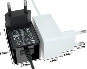 CE GS UL FCC KC KC UKCA SAA sertifikaları 3v 5v 6v 9v 10v 12v 24v 1a 2a 3a 4a 1.5a 2.5a AC DC anahtarlama güç kaynağı adaptörü