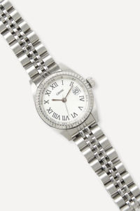 Reloj de Pulsera GBHW Silver Classic Cullen, Elegante Reloj de Cuarzo de Lujo, Reloj Analógico Informal de Negocios con Diseño Limpio y Elegante - Product Image 2