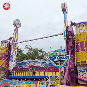 Parc à thème de haute qualité en fibre de verre personnalisé populaire parc d'attractions Rides Top Spin <span class=keywords><strong>Ride</strong></span> à vendre - Product Image 2