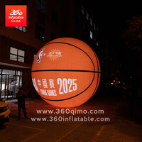 Ballon de basket gonflable publicitaire avec logo personnalisé