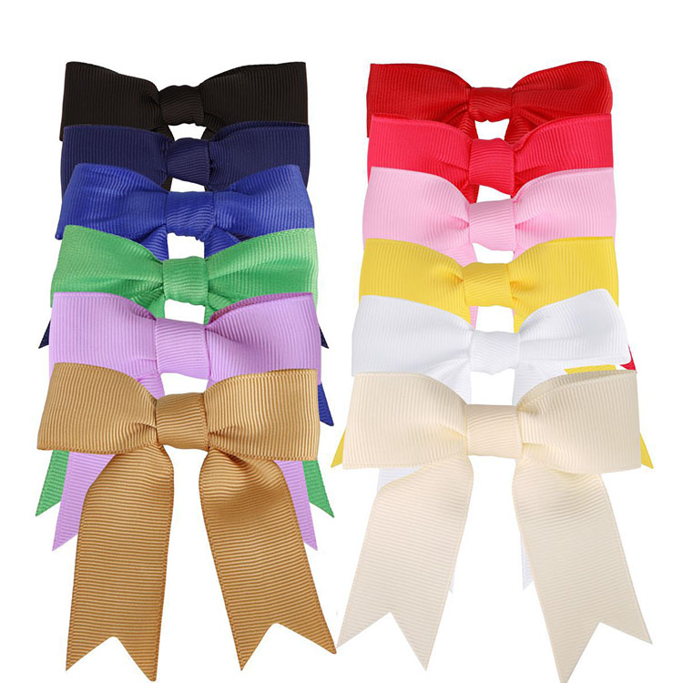 Wholesale Handmade Ribbon Bow High Quality Ribbon Bow Gift Grosgrain Ribbon Bow Multi-colors for Wrapping Decoration