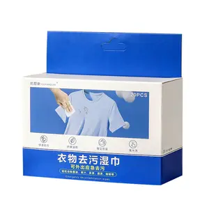 Clothes Decontamination Paper Disposable Portable Clothes To Remove Fruit Stains Clothes Cleaning Paper Home Outdoor Products