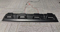 Spoiler de toit avant Hilux Vigo avec feux LED DRL, kit carrosserie, accessoires pour Toyota VIGO 2005-2014