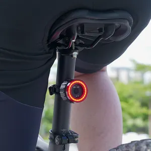 Fahrrad zubehör Super Bright Heck rücklicht USB Wiederauf ladbare Road Mountain Wasserdichte LED Fahrrad leuchte
