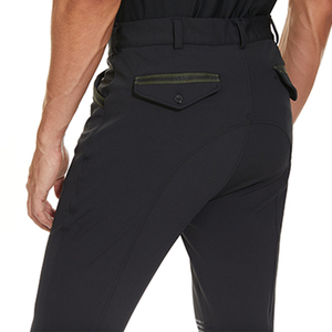 <span class=keywords><strong>Pantaloni</strong></span> da Equitazione <span class=keywords><strong>per</strong></span> Uomo con Patch Antiscivolo sul Ginocchio, Disponibili in Pronta Consegna, con Striscia in Silicone Interna - Product Image 3