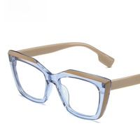 Nouvelles Lunettes Polygonales Photochromiques Contemporaines, Verres Anti-Lumière Bleue Changeant de Couleur, Monture Tendance et Populaire.