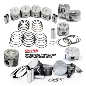 Dizel pistonlar halka Set motor araba Piston için Hyundai H100 D4BB Azera Accent 1.6 1.3 Atos D4AF Terracan D4BH Santa Fe Sonata H1