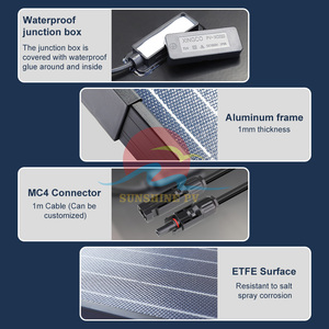 Nhà máy cung cấp linh hoạt 410W Mono panel năng lượng mặt trời <span class=keywords><strong>Flex</strong></span> tấm pin mặt trời nhà máy bán hàng trực tiếp 650W tấm pin mặt trời - Product Image 2