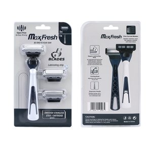 Chất Lượng Cao Năm Cong Lưỡi Dao Cạo Cho Nam Giới Cạo Râu Với Có Thể Thay Thế Hộp Mực Dùng Một Lần Dao Cạo Với Mở Trở Lại Hệ Thống - Product Image 5