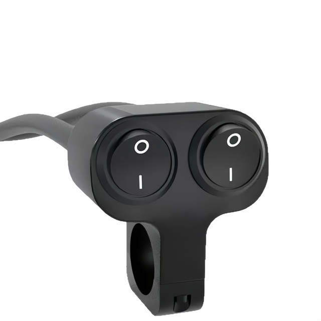 Motorcycle Handlebar Multi-Function Switch, Control Headlight, Horn & Turn Signal, Easy Install Motorbike Combination Button