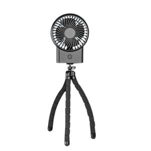 Ventilateur portable pour poussette, trépied Flexible avec Clip, à piles, 3 vitesses, portable, pour <span class=keywords><strong>siège</strong></span> de voiture - Product Image 1