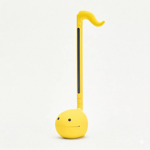Otamatone, instrument de musique électronique japonais (jaune), couleurs variées - Product Image 1