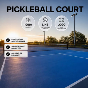 Sistema de Cancha de Pickleball Portátil Antideslizante e Impermeable con 2 Años de Garantía para Escuelas, Clubes, Hoteles, Comunidades, Techos, Parques, Eventos y Uso en Interiores - Product Image 1